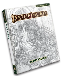 Pathfinder RPG: NPC Core Sketch Cover