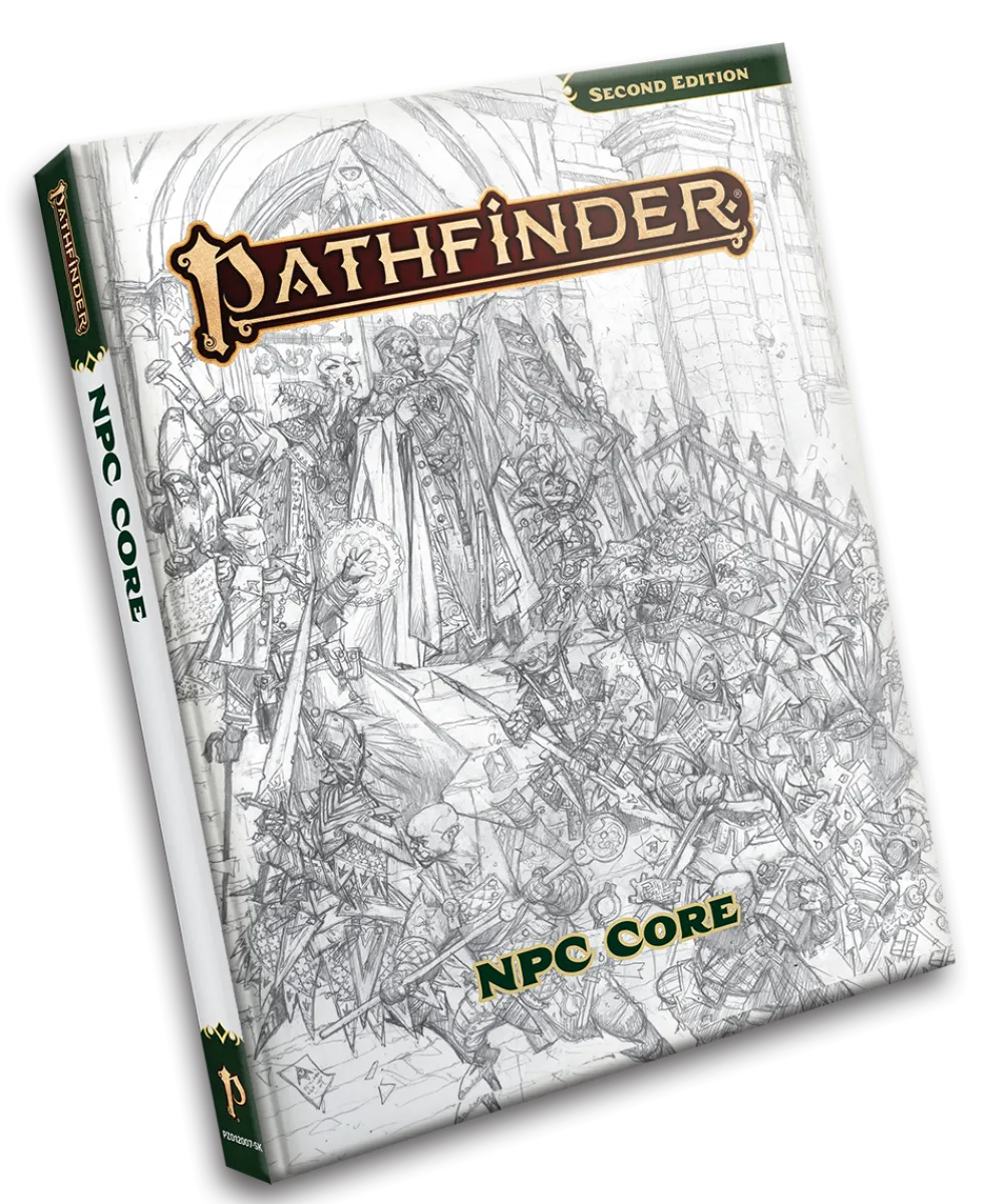 Pathfinder RPG: NPC Core Sketch Cover