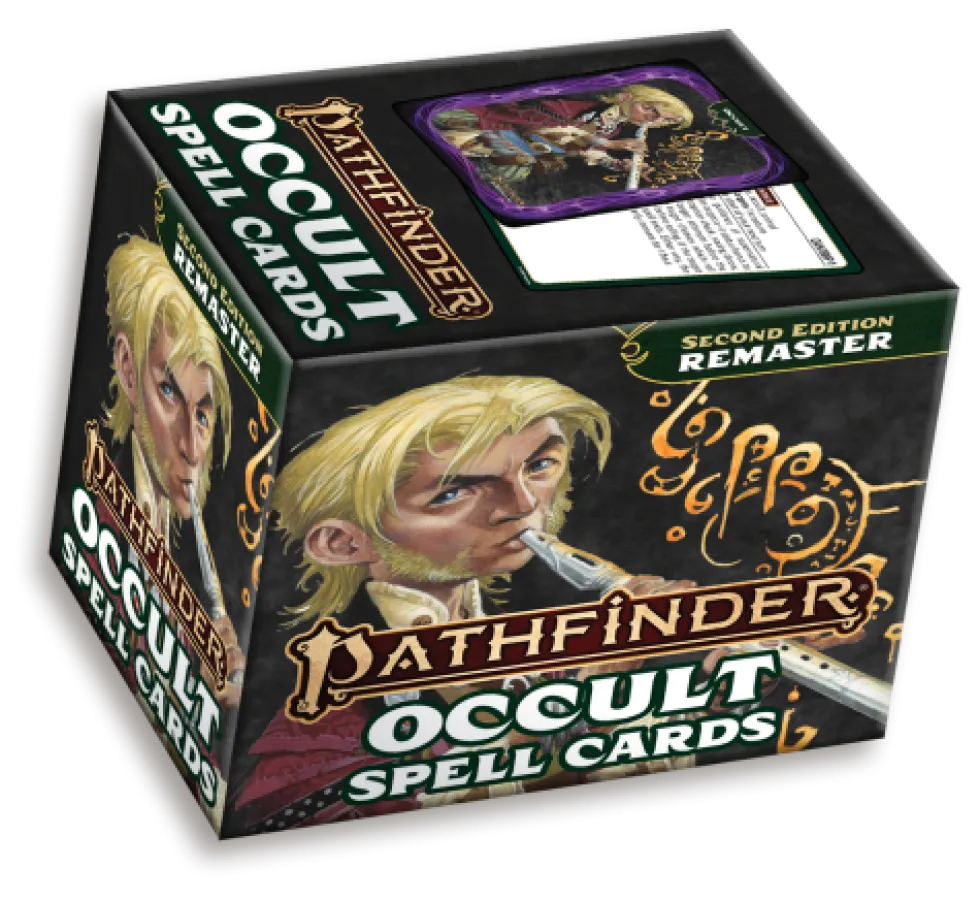 Pathfinder RPG: Occult Spell Cards (Remastered)