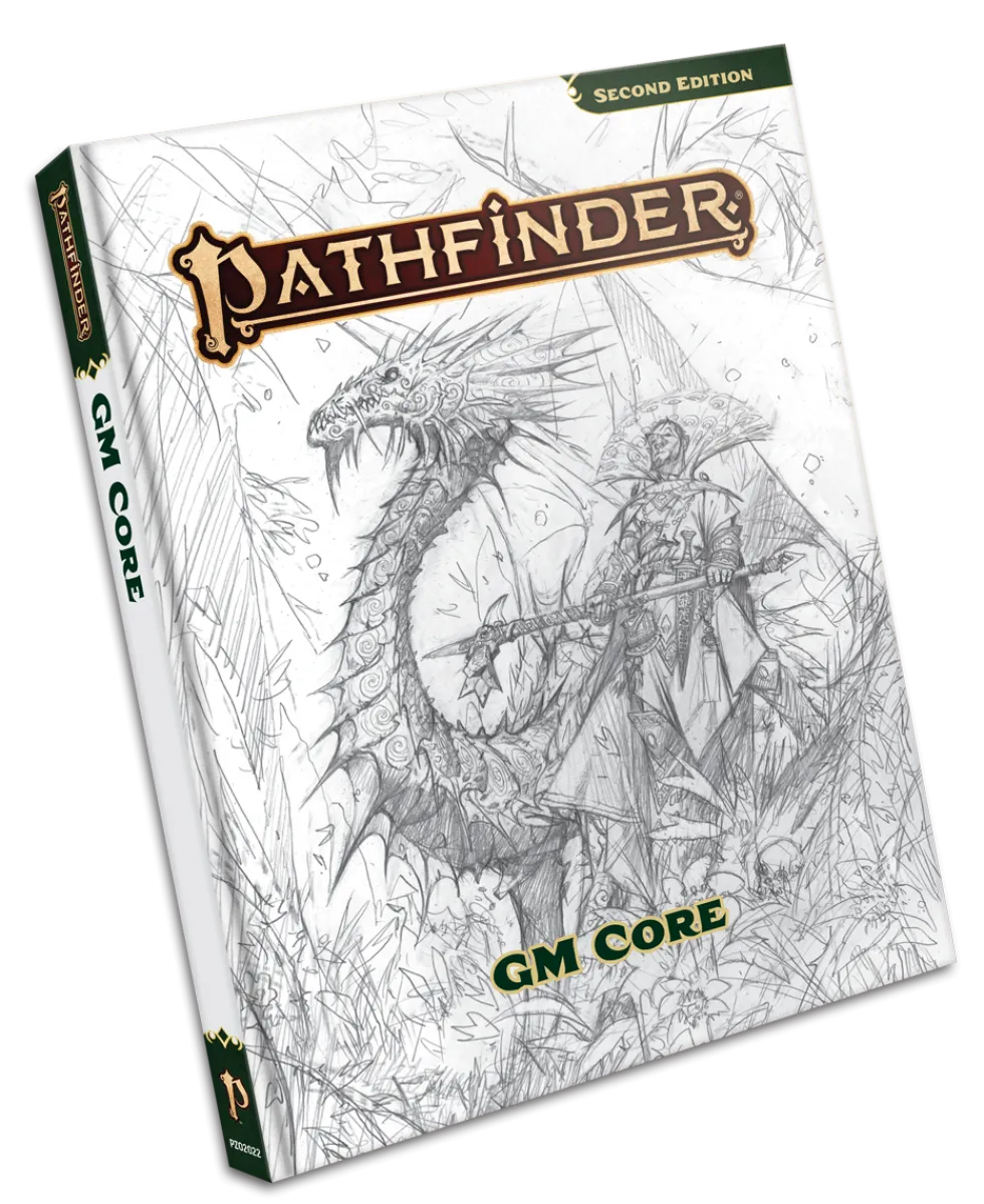 Pathfinder RPG: Pathfinder GM Core Sketch Cover
