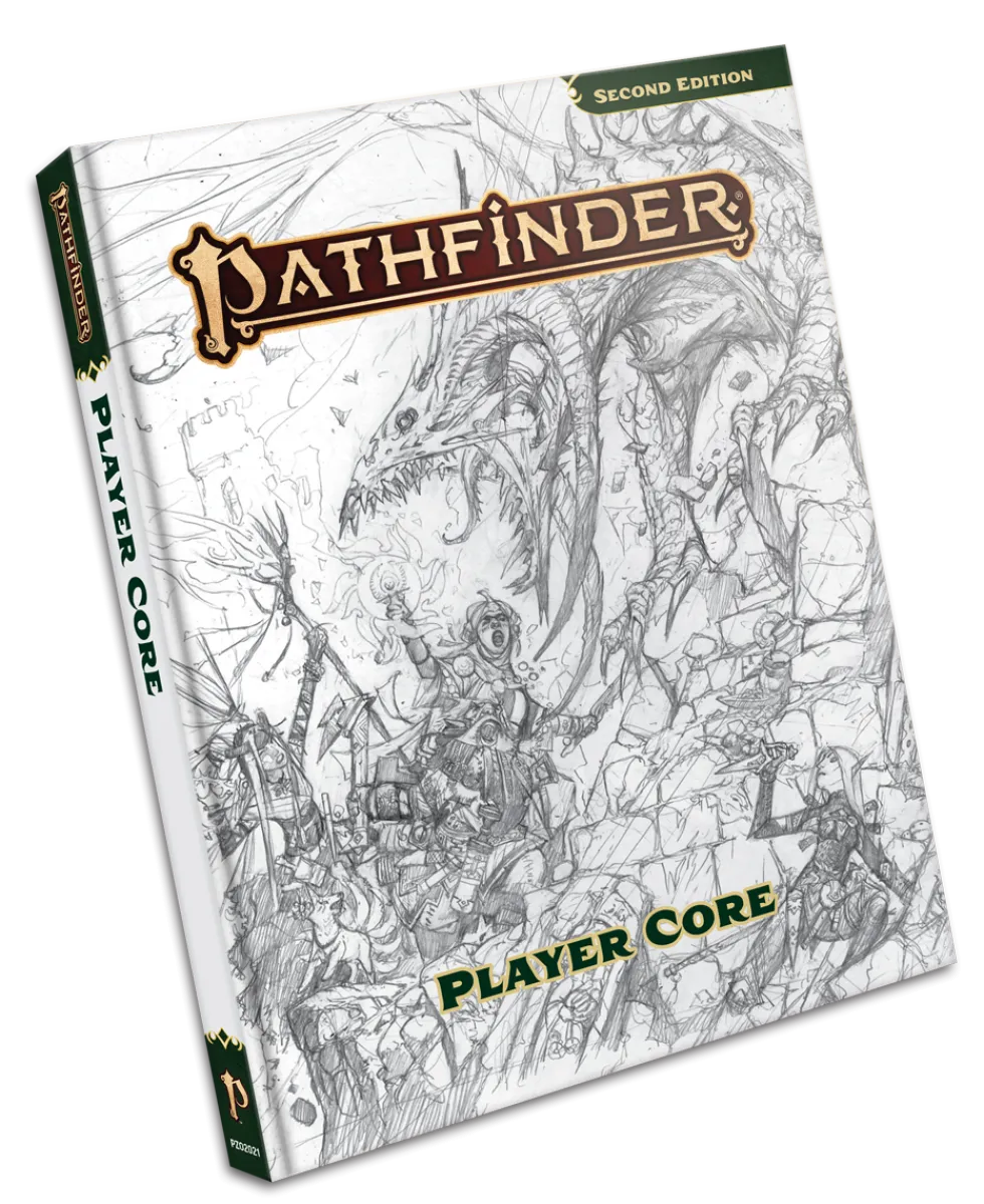 Pathfinder RPG: Player Core Sketch Cover Edition