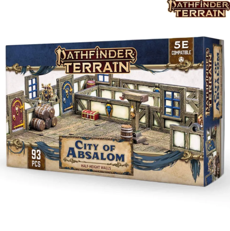 Pathfinder Terrain: City of Absalom Half-Height Walls
