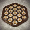 Plansza gry do Neuroshima Hex - mini HDF wenge