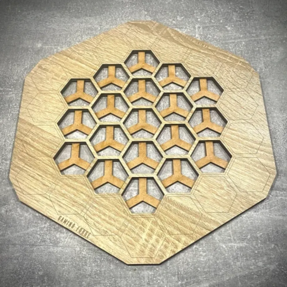 Plansza gry do Neuroshima Hex - standard HDF sonoma