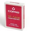 Plastikowe karty do gry: Copag 310 Poker 4 Corner Jumbo Index - czerwone