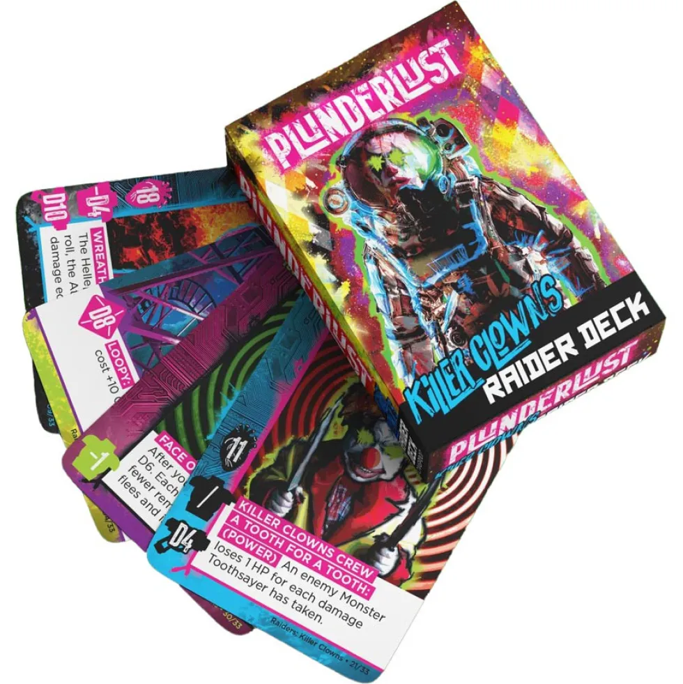 Plunderlust: Killer Clowns Raider Deck