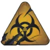 Podkładka pod kubek - Biohazard