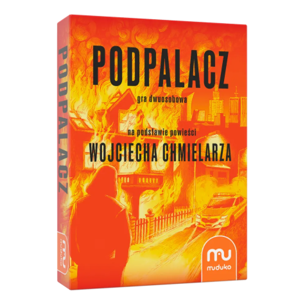 Podpalacz: Gra detektywistyczna na podstawie książki Wojciecha Chmielarza