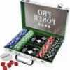 Poker Deluxe 200 - żetony i karty do pokera