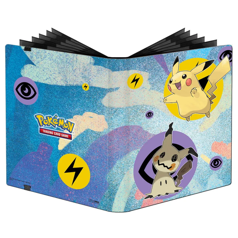 Pokémon TCG: Album Ultra Pro 9-Pocket 360 kart - Pikachu & Mimikyu