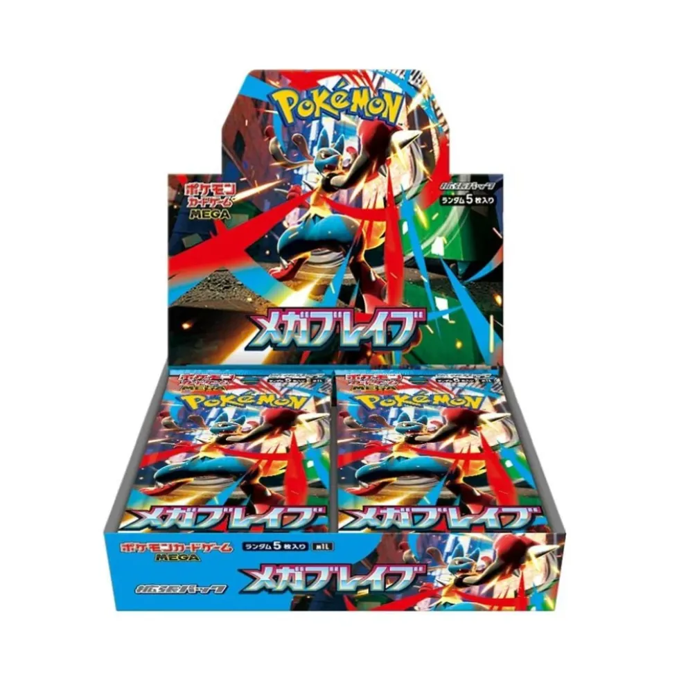 Pokémon TCG: Mega Brave - Booster Box (edycja japońska)