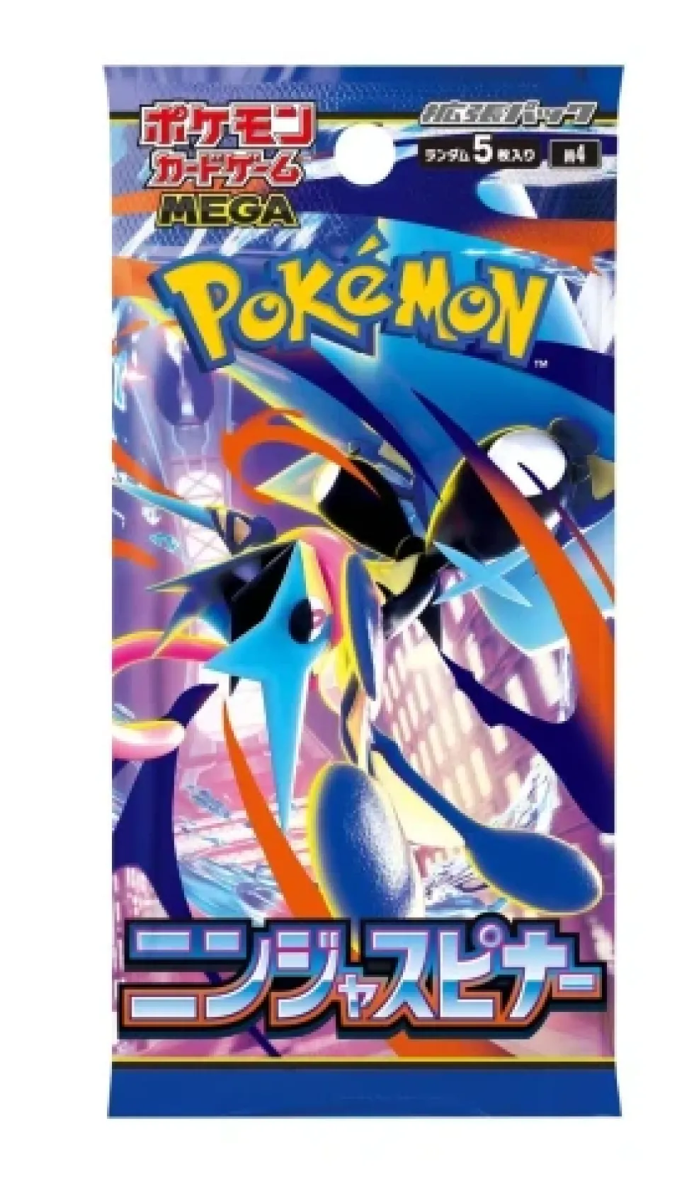 Pokémon TCG: Mega Ninja Spinner - Booster (edycja japońska)