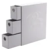 Pudełko Dragon Shield Fortress Card Drawers - białe