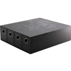 Pudełko Dragon Shield Fortress 4-Card Drawers Horizontal - Czarne