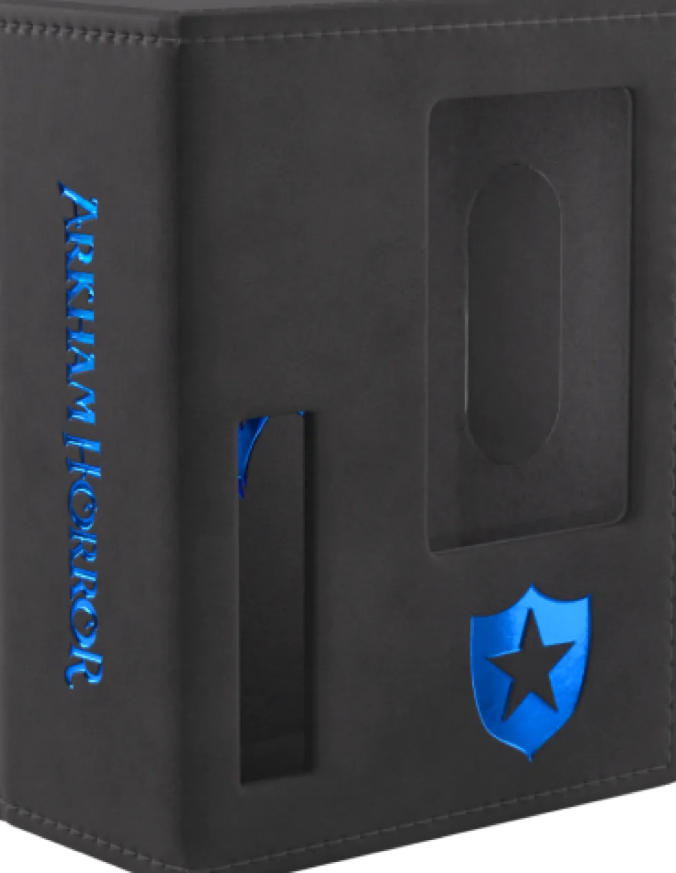 Pudełko na karty Gamegenic: Arkham Horror - Investigator Deck Tome - Guardian (Black-Blue)
