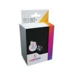 Pudełko na karty Gamegenic: Deck Holder 80+ niebieskie