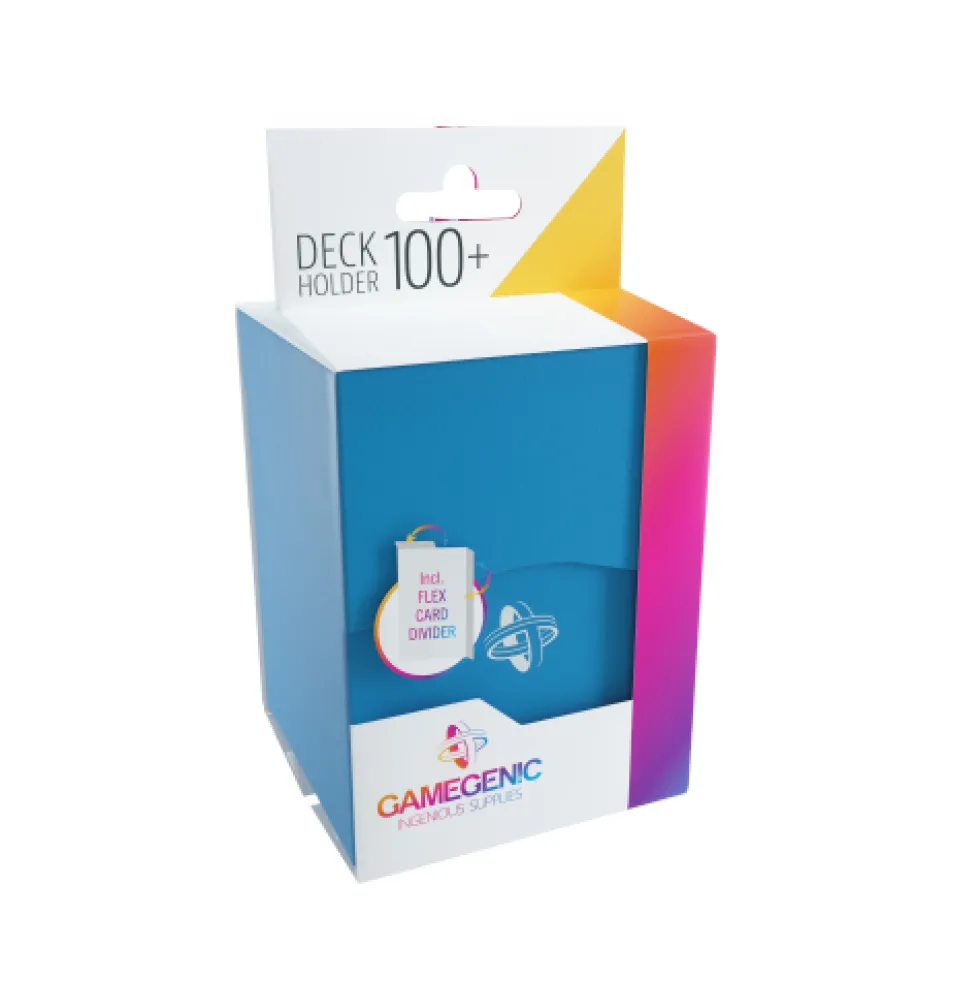 Pudełko na karty Gamegenic: Deck Holder 100+ niebieskie