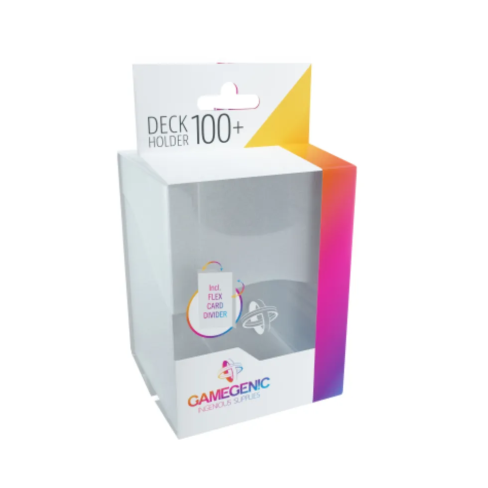 Pudełko na karty Gamegenic: Deck Holder 100+ przeźroczysty
