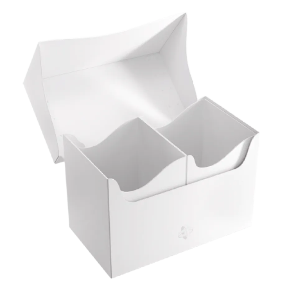 Pudełko na karty Gamegenic: Double Deck Holder 200+ XL - White