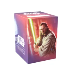 Pudełko na karty Gamegenic Star Wars Unlimited: Soft Crate - Qui-Gon Jinn