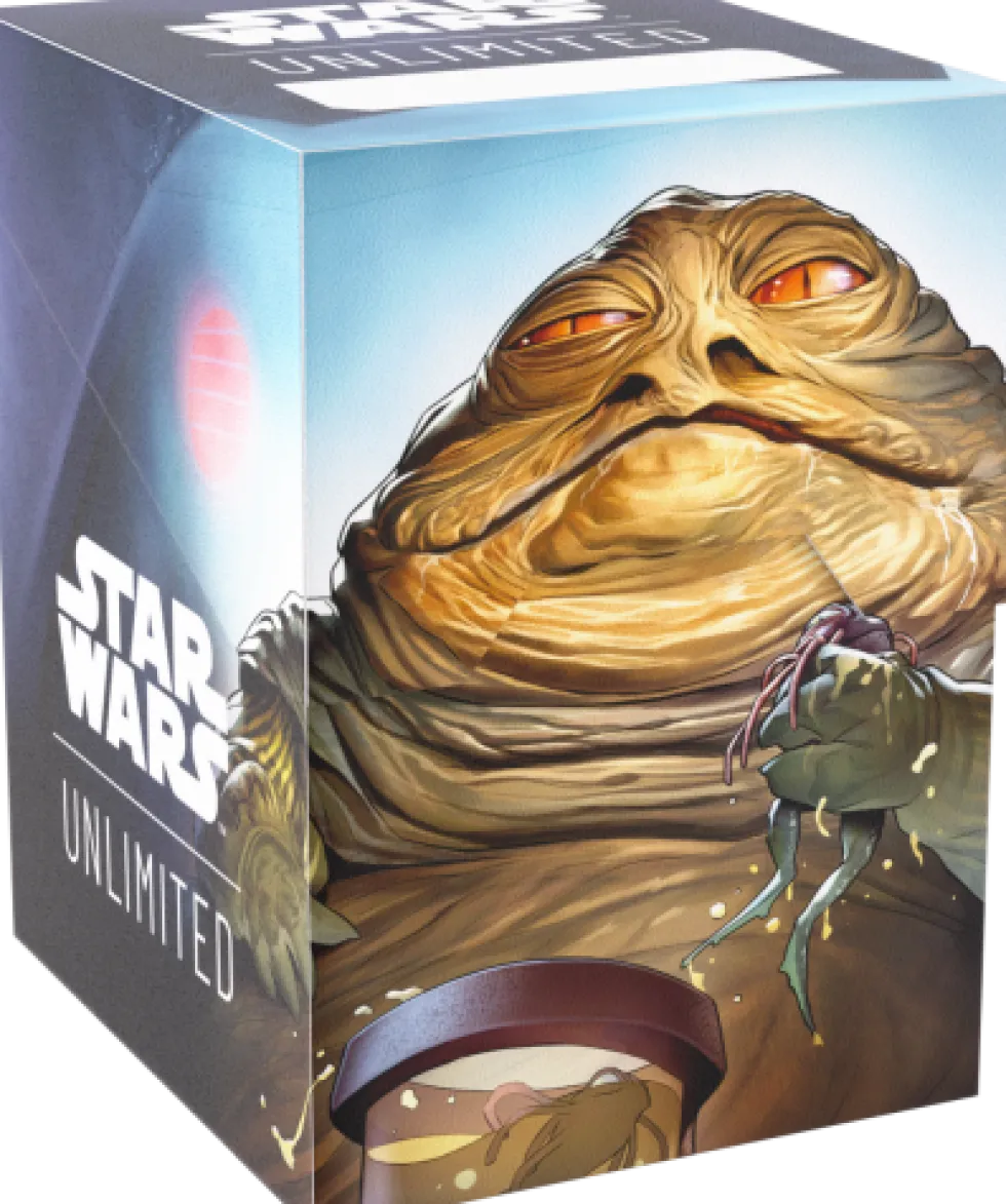 Pudełko na karty Gamegenic Star Wars Unlimited: Soft Crate - Leia Organa/Jabba the Hutt