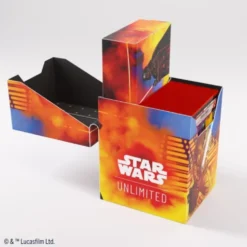 Pudełko na karty Gamegenic Star Wars Unlimited: Soft Crate - Luke/Vader
