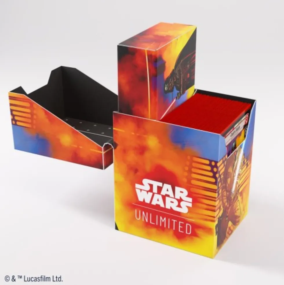 Pudełko na karty Gamegenic Star Wars Unlimited: Soft Crate - Darth Vader