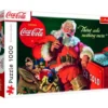 Puzzle 1000 Coca-Cola Christmas: Prezenty od Mikołaja