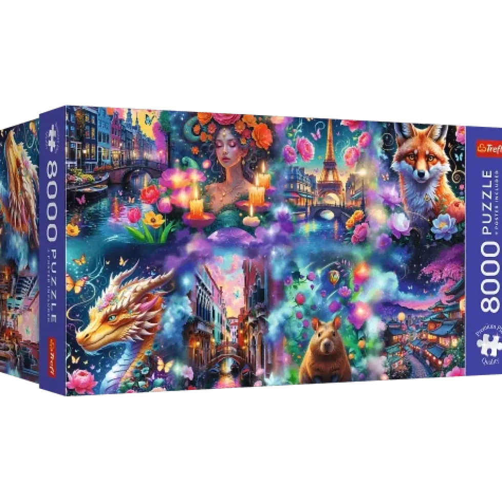 Puzzle 8000 Colorful World