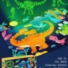 Puzzle 96 Dinozaury świecące w ciemności