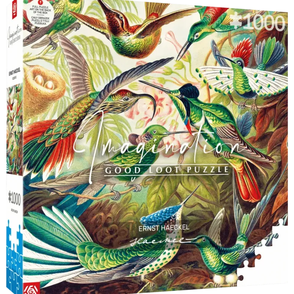 Puzzle 1000 Ernst Haeckel, Kolibry