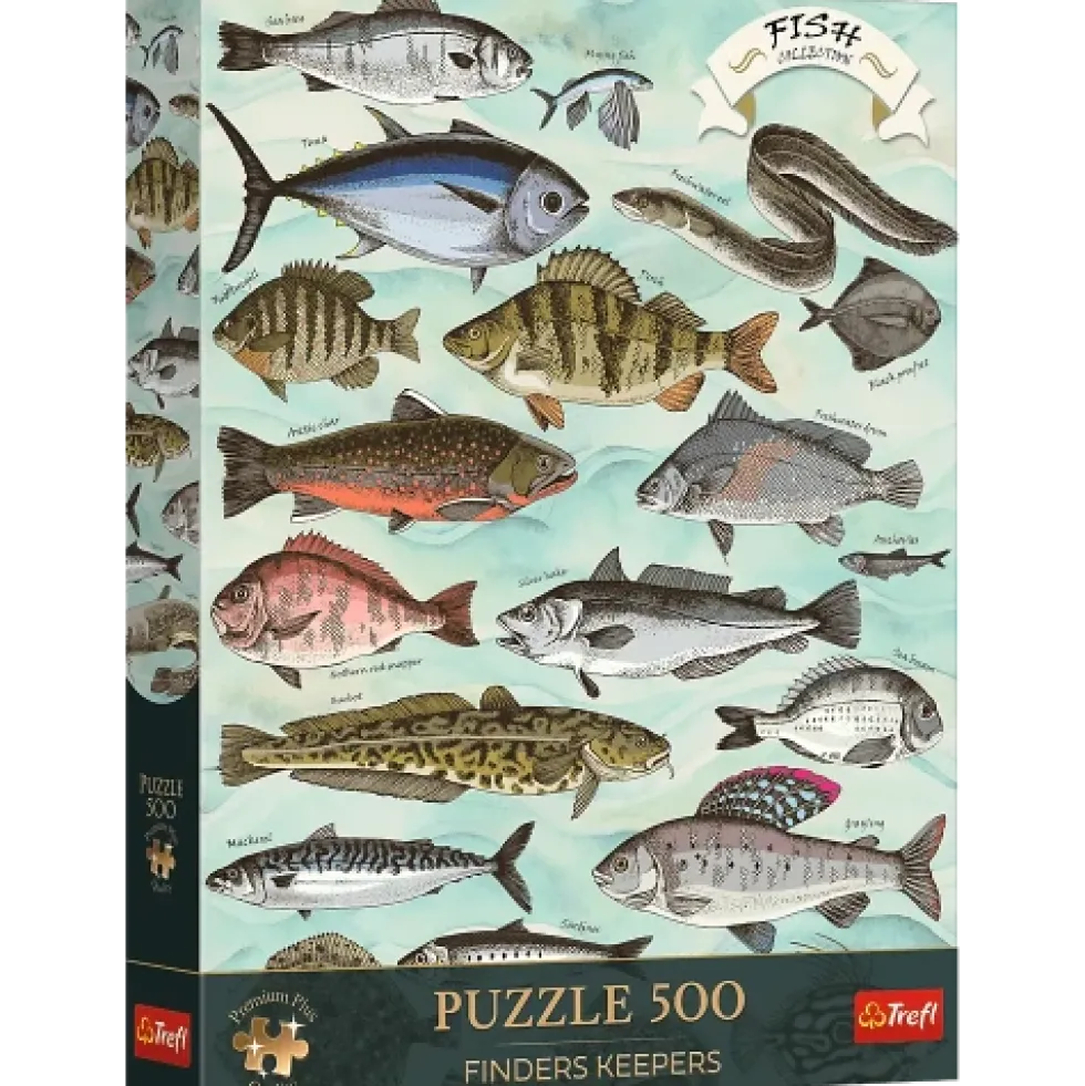 Puzzle 500 Finders Keepers: Ryby