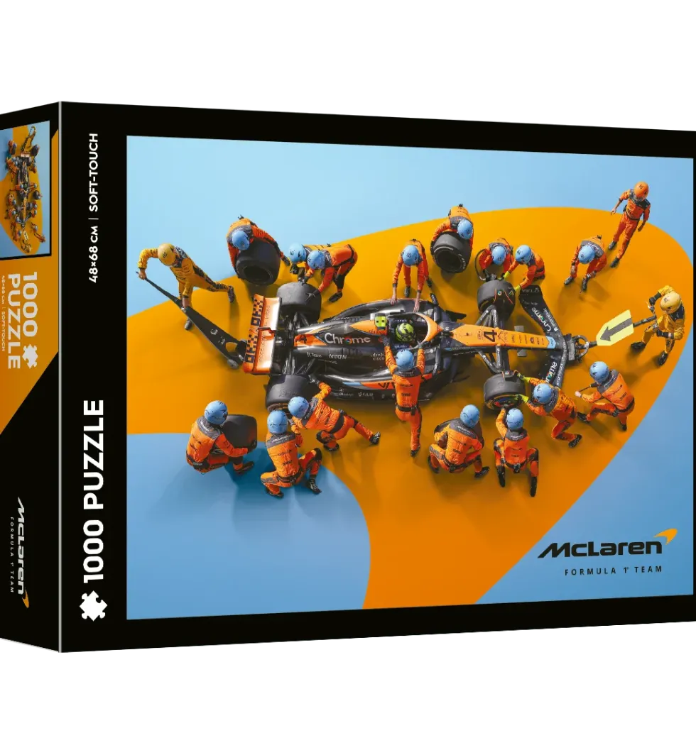 Puzzle 1000 Formuła 1 McLaren, World Record Fastest Pit Stop