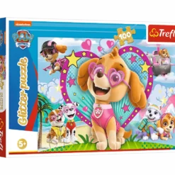 Puzzle 100 Glitter: W blasku Skye