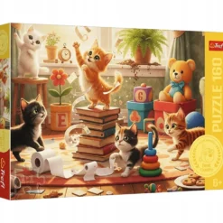 Puzzle 160 Kocie psoty