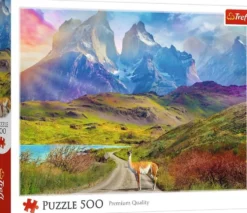 Puzzle 500 Lama w Patagonii