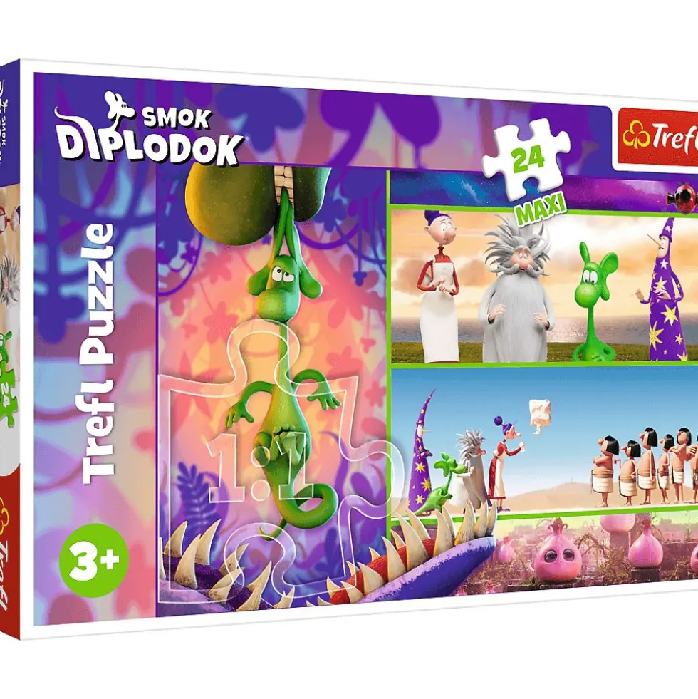 Puzzle 24 Maxi Ciekawski Smok