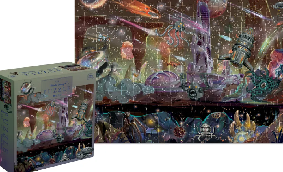 Puzzle 500 Metallic Fantasy 3 - Space Quest