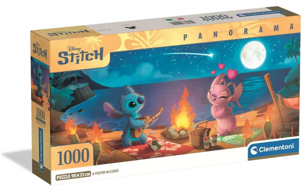 Puzzle 1000 Panorama Disney: Stitch