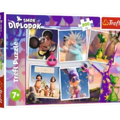 Puzzle 200 Przygody Smoka Diplodoka