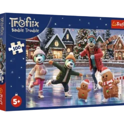 Puzzle 100 Rodzina Treflików - Bert w bombkach