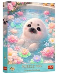 Puzzle 500 Słodka foka
