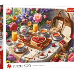 Puzzle 500 Słodkości na Dzień Mamy