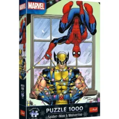 Puzzle 1000 Spider-Man&Wolverine: Święta