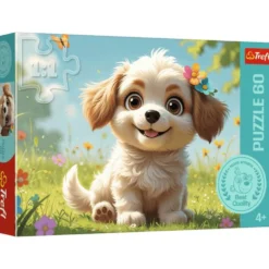 Puzzle 60 Szczeniaczkiem być!