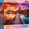 Puzzle 1000 USA Collection: Sunset over Paradise