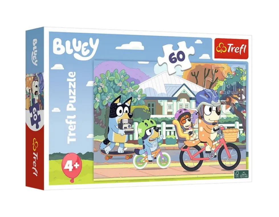 Puzzle 60 Wesoły Bluey