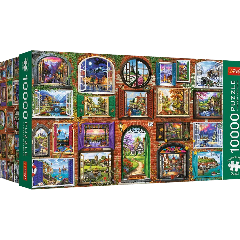 Puzzle 10000 Windows of the Seasons