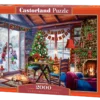 Puzzle 2000 Świąteczna Chata