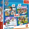 Puzzle 4w1 Psi Patrol, Psie sprawy
